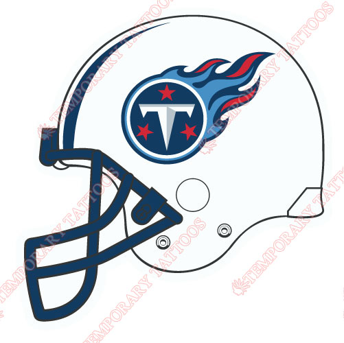 Tennessee Titans Customize Temporary Tattoos Stickers NO.841